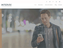 Tablet Screenshot of interax.com.mx